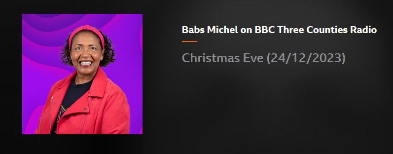 BBC 3 Counties Radio on 24th Dec 2023